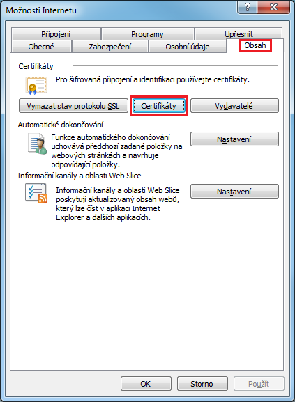 certifikáty
